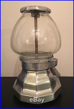 Vintage Ace Vendor Gumball Peanut Dispenser Coin Operated WME 44