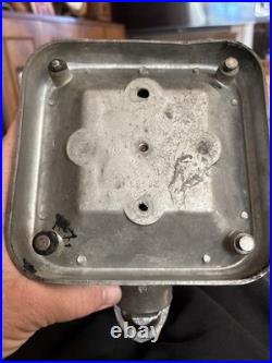 Vintage Acorn 1 Countertop Gumball/Candy Machine Original Patina Glass Globe