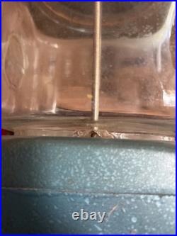 Vintage Acorn 1 Countertop Gumball/Candy Machine Original Patina Glass Globe