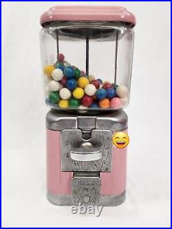 Vintage Acorn Retarded Children Can Be Helped Fundraiser Pink Gumball Machine