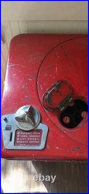 Vintage All Original 1949 Deluxe Model A-23 Coca Cola Vending Machine