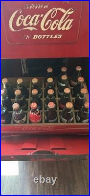 Vintage All Original 1949 Deluxe Model A-23 Coca Cola Vending Machine