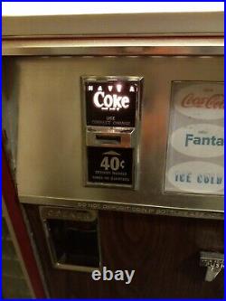 Vintage All Original Coca Cola coke Vending Machine Ice Cold all vend Works