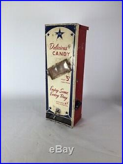 Vintage American vending machine candy americana import star los angeles rare