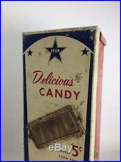 Vintage American vending machine candy americana import star los angeles rare