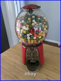 Vintage Antique Gumball Advance Machine Company Chicago For Parts