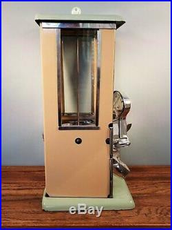 Vintage Antique Master Penny Nickel Gooseneck Gumball Peanut Vending Machine