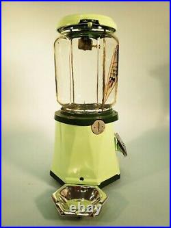 Vintage Antique Model 21 Columbus Peanut Candy Machine With Dual Ashtrays