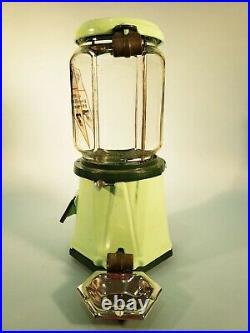 Vintage Antique Model 21 Columbus Peanut Candy Machine With Dual Ashtrays
