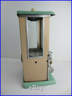 Vintage Antique Penny Master Gumball Peanut Vending Machine