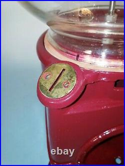 Vintage Antique Very Rare Model D Columbus Gumball Machine