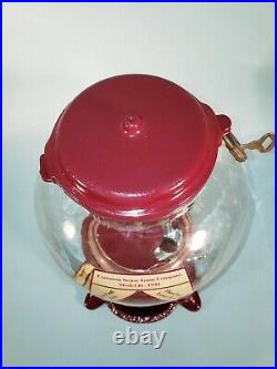 Vintage Antique Very Rare Model D Columbus Gumball Machine