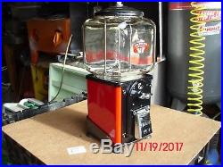 Vintage Antique Victor Topper Gumball Vending Machine Restored