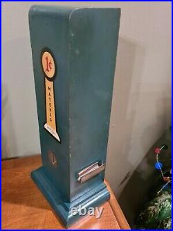 Vintage/Antique WOODEN PENNY Match Book Dispenser/Vending Machine 1 CENT