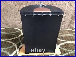 Vintage Art Deco Coin Op 6 Column Adams Chewing Gum Vending Machine Penny WORKS