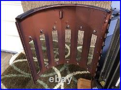 Vintage Art Deco Coin Op 6 Column Adams Chewing Gum Vending Machine Penny WORKS