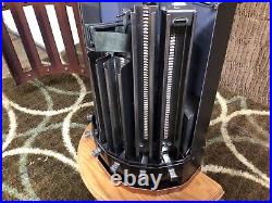 Vintage Art Deco Coin Op 6 Column Adams Chewing Gum Vending Machine Penny WORKS