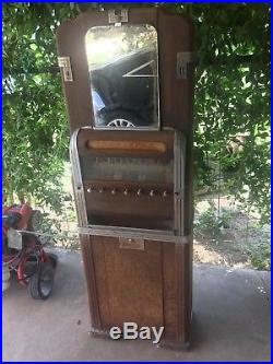 Vintage Art Deco National Cigarette Vending Machine