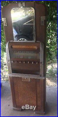 Vintage Art Deco National Cigarette Vending Machine