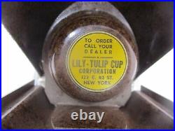 Vintage Art Deco Table Top Lily Tulip Cup Dispenser