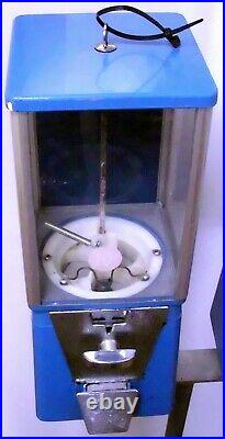 Vintage Astro Candy, Gumball Vending Machines On Stand