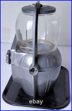 Vintage Atlas Bantam 5 Cent Peanut Vendor Gumball Vending Machine