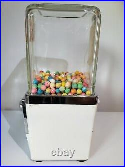 Vintage Atlas Master 1/5 Cent Candy Gumball Machine With Key and Works Original