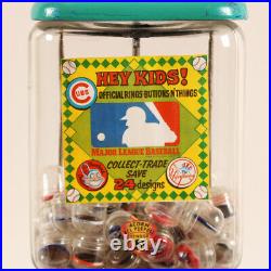 Vintage Baseball Vending Machine Baseball Team Buttons 1967-1969 circa
