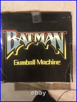 Vintage Batman Gumball Machine in box 1999