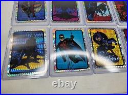 Vintage Batman Vending Machine stickers Prism 1994 complete set 12