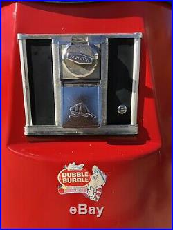 Vintage Beaver Big Mama Gumball Vending Machine Giant Huge Gum Ball Candy