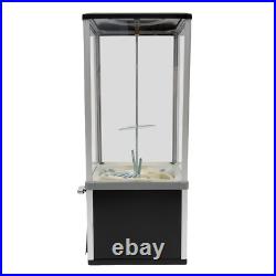 Vintage Black Gumball Machine Candy Dispenser Coin Operated Fun
