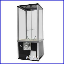 Vintage Black Gumball Machine Candy Dispenser Coin Operated Fun