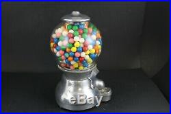 Vintage Blue Bird Table Top Gumball Candy Machine Circa 1920 231