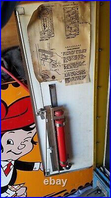 Vintage Bozo The Clown Big Top Balloon Coin Op Vending Machine Operated Chicago
