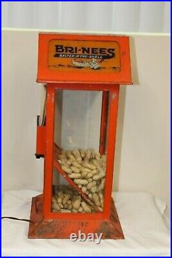 Vintage Bri-Ness Peanut Roaster Warmer Display