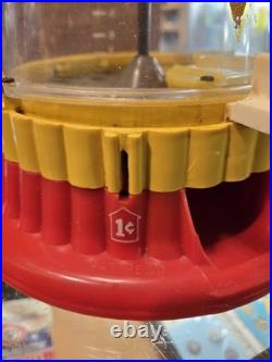 Vintage CARE 1 Cent Bubble Gum Machine RARE
