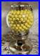 Vintage CBS RECORDS Carousel Brass Bubble Gum Machine