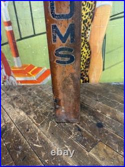 Vintage C. 1910 Lion Clear Gums Penny Operated Vending Machine Sign British Rare