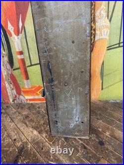 Vintage C. 1910 Lion Clear Gums Penny Operated Vending Machine Sign British Rare