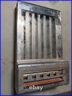 Vintage C. 1930's Mills 1 cent Gum Subway Vending Machine