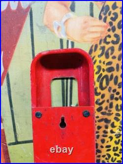 Vintage C. 1957 Coca Cola Glasco Gbv-50 Cap Catcher Sign Coke Ideal Cavalier
