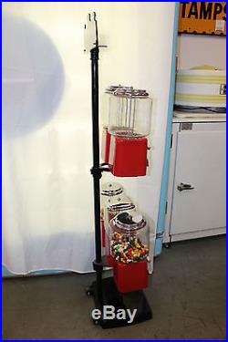 Vintage Candy Machine 5 pull Coin-Op Vending Machine Fresh and Delicious