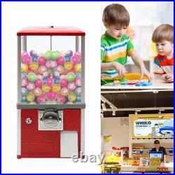 Vintage Candy Vending Dispenser 1.7-1.9 Coin Bank Big Capsule Gumball Machine