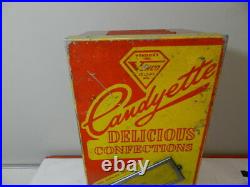 Vintage Candy Vending Machine- Venco Candyette 5 Cent Machine-vintage Diner