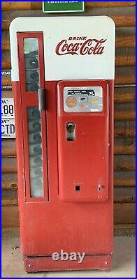 Vintage Cavalier 1950's Coca Cola Vending Machine 96 Soda's Resto Works