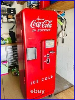 Vintage Cavalier 51 Coca Cola Machine Original Parts 1951 Works Perfectly