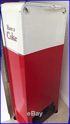 Vintage Cavalier 96 Coca-Cola Coke Machine Vending Soda Machine Works Great