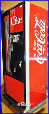 Vintage Cavalier Mfg. GENUINE Coca-Cola Can & Bottle Dispensing Vending Machine