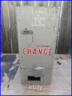 Vintage Change machine Standard Change Maker 1 Nickel 2 Dimes For A Quarter
